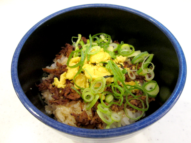 創作丼セットメニュー